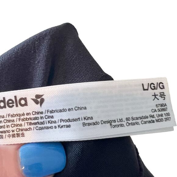 Medela Easy Expression Hands Free Pumping Bustier Black Tube Top Size L - Picture 4 of 4